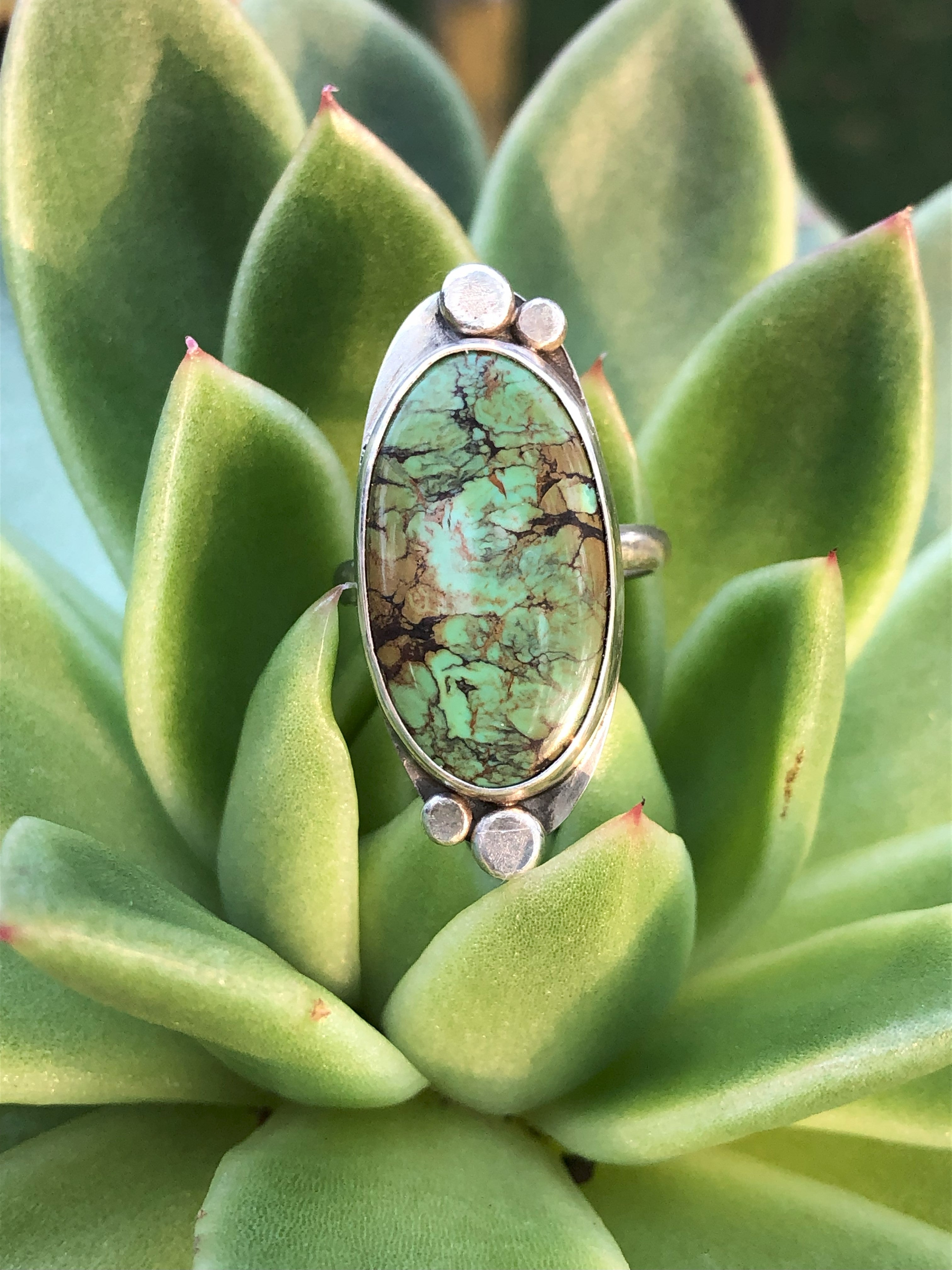 Stone Ring Size 7 (Hubei Turquoise)