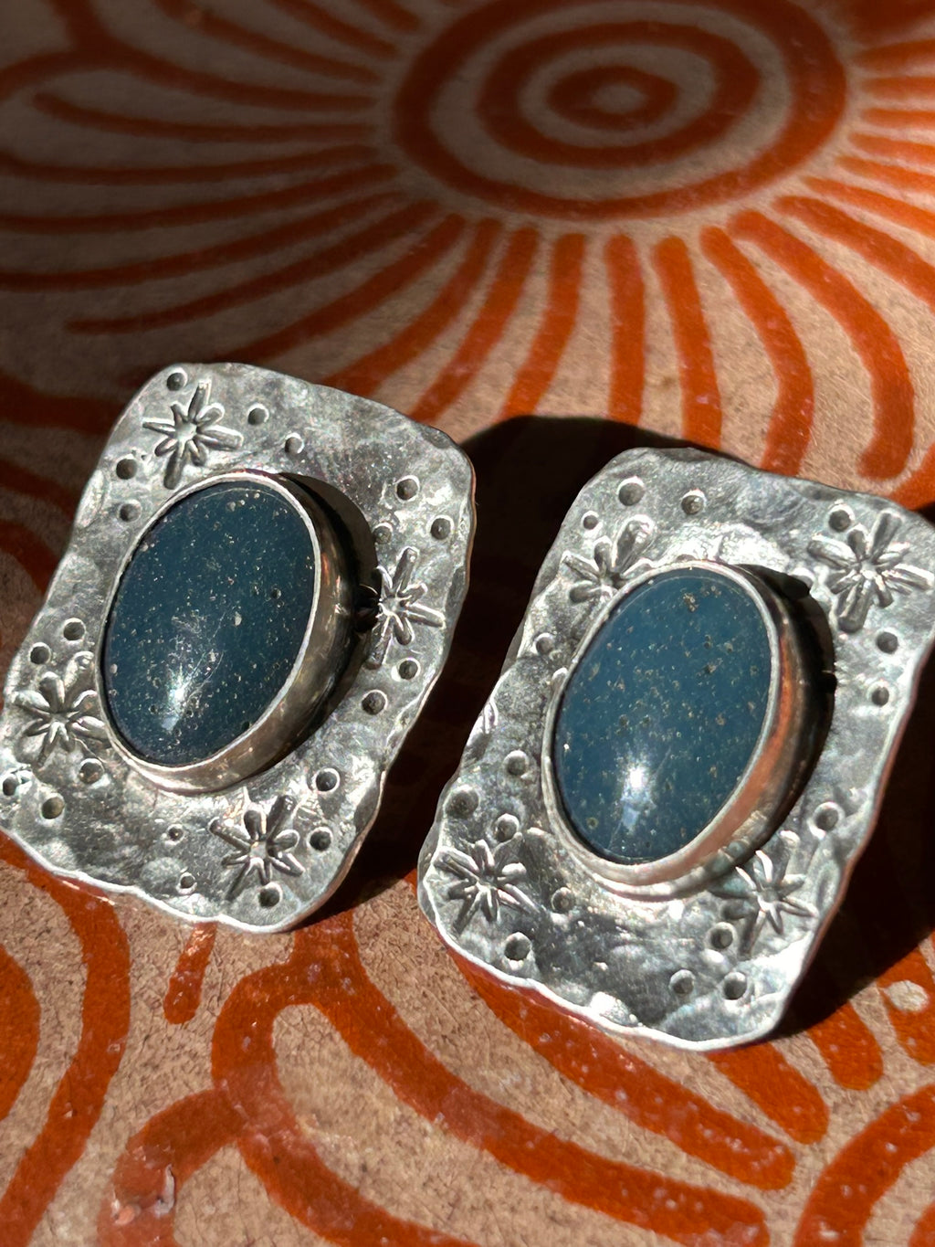 Stone Studs (Leland Blue)