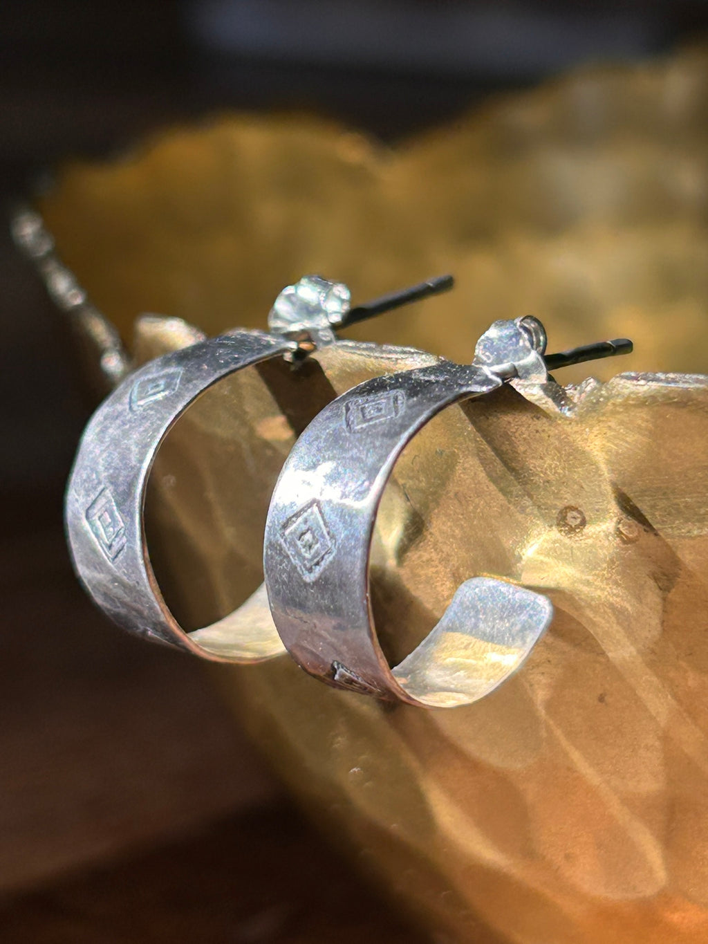 Stamped Hoops