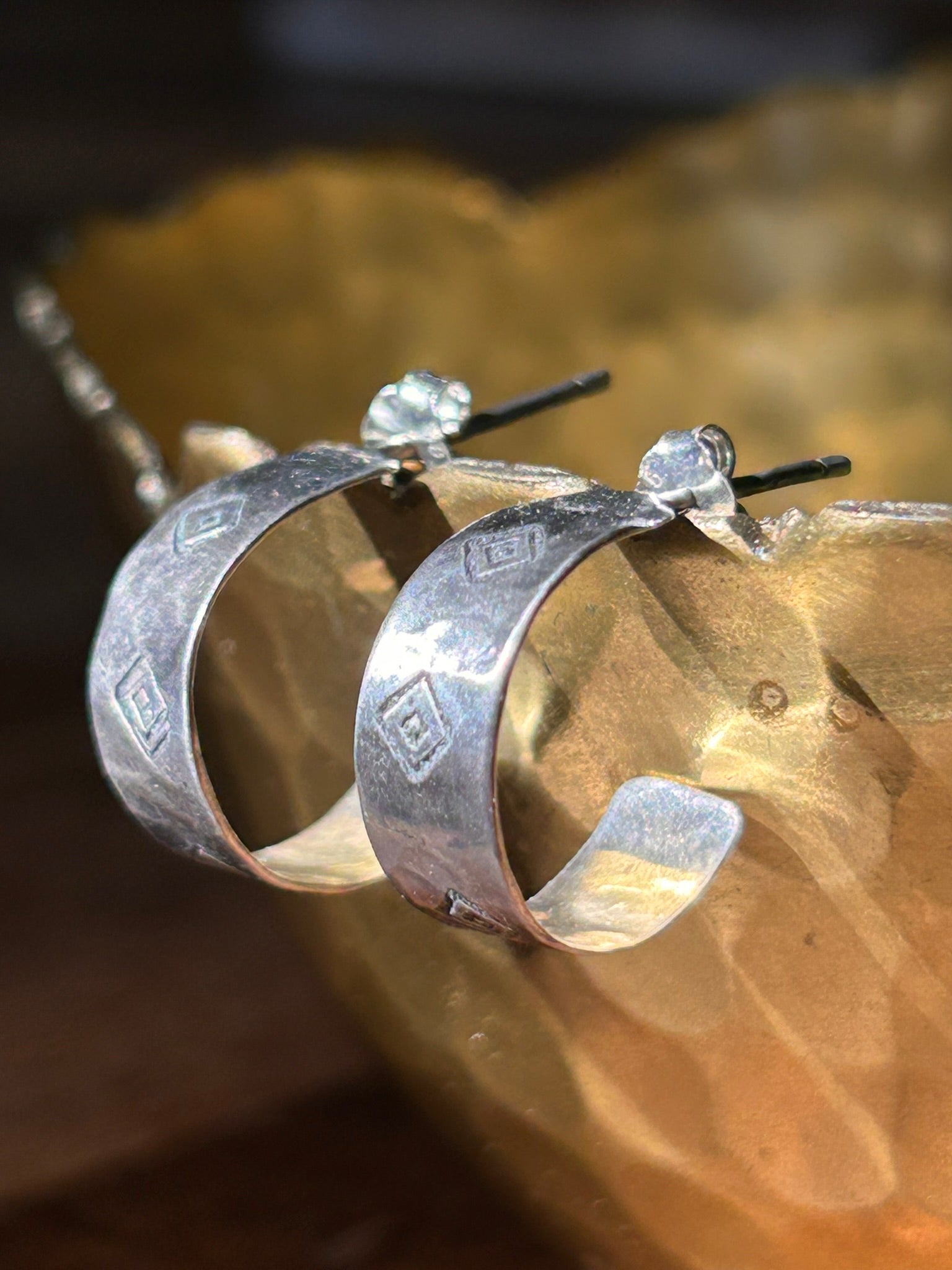 Stamped Hoops
