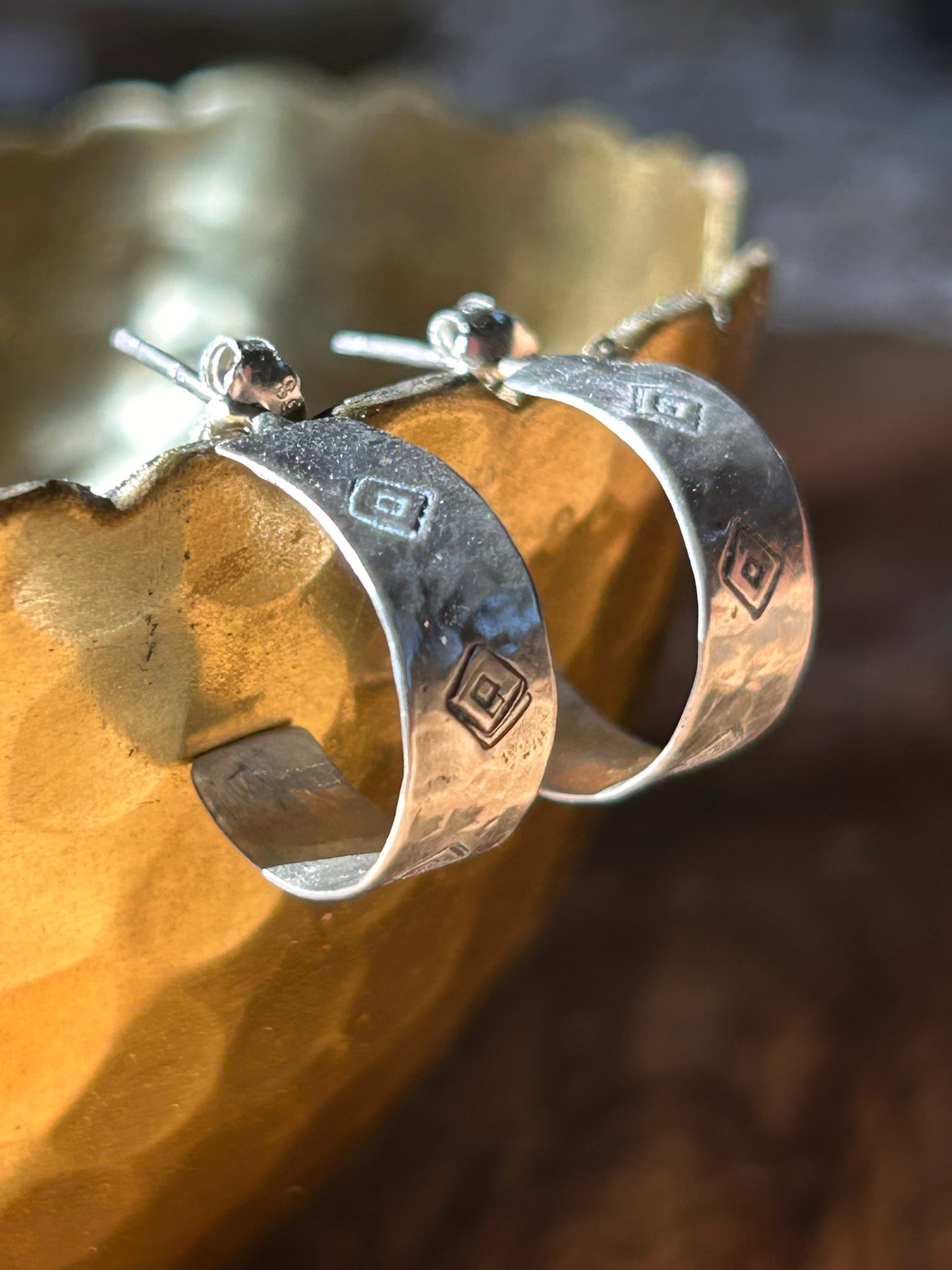 Stamped Hoops