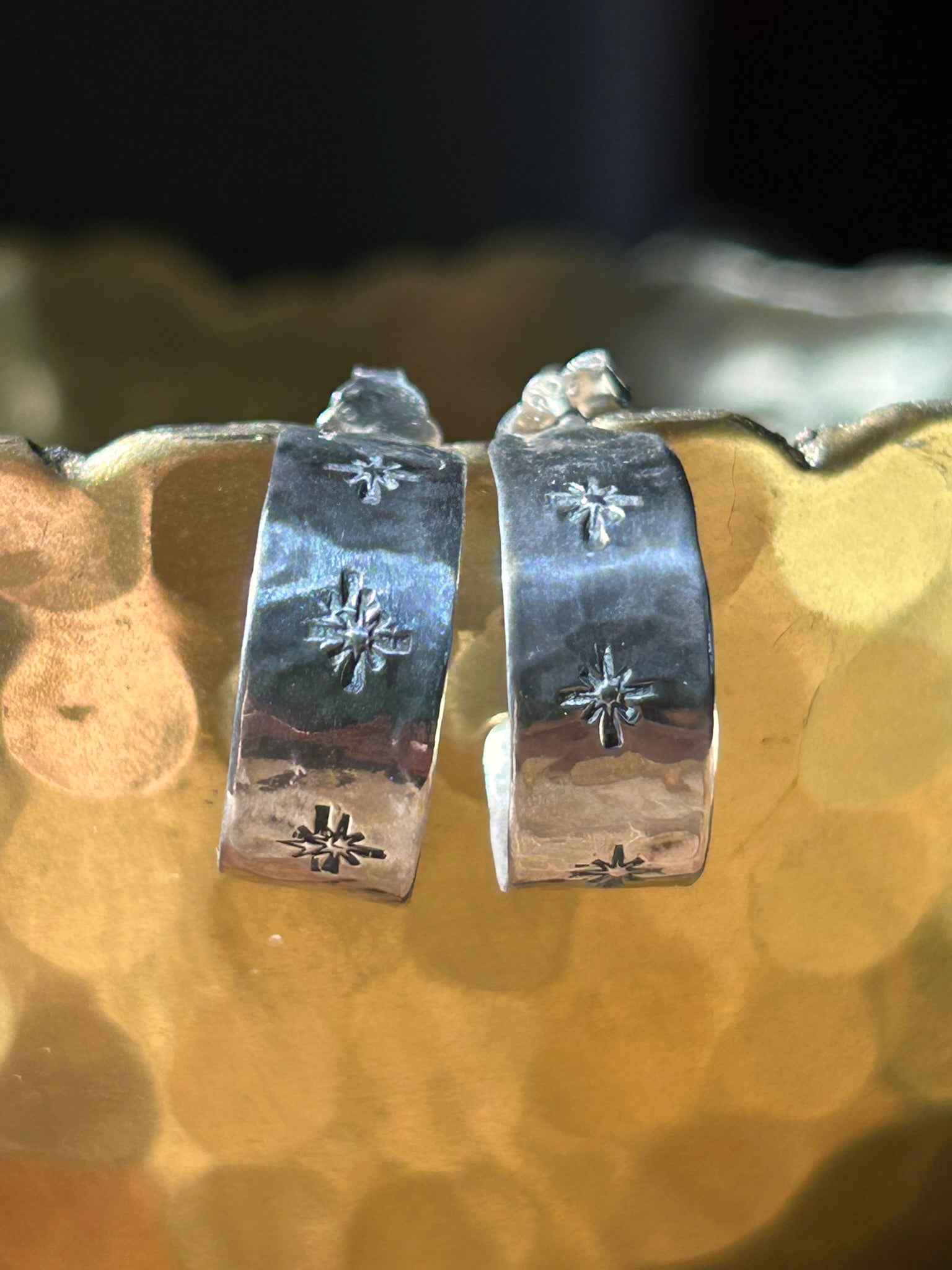 Stamped Hoops