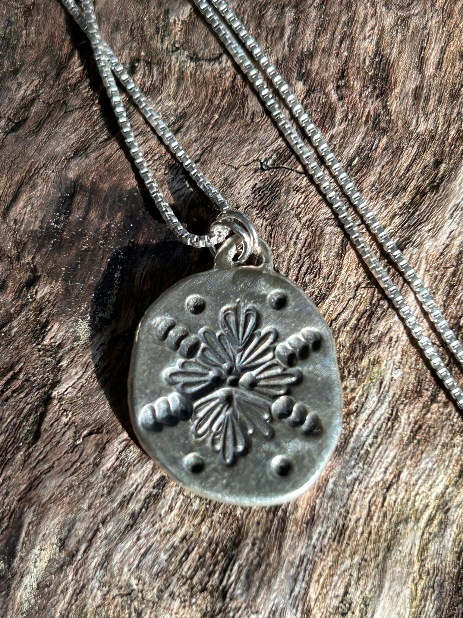 Recycled Sterling Silver Charms w/ 20" Chain