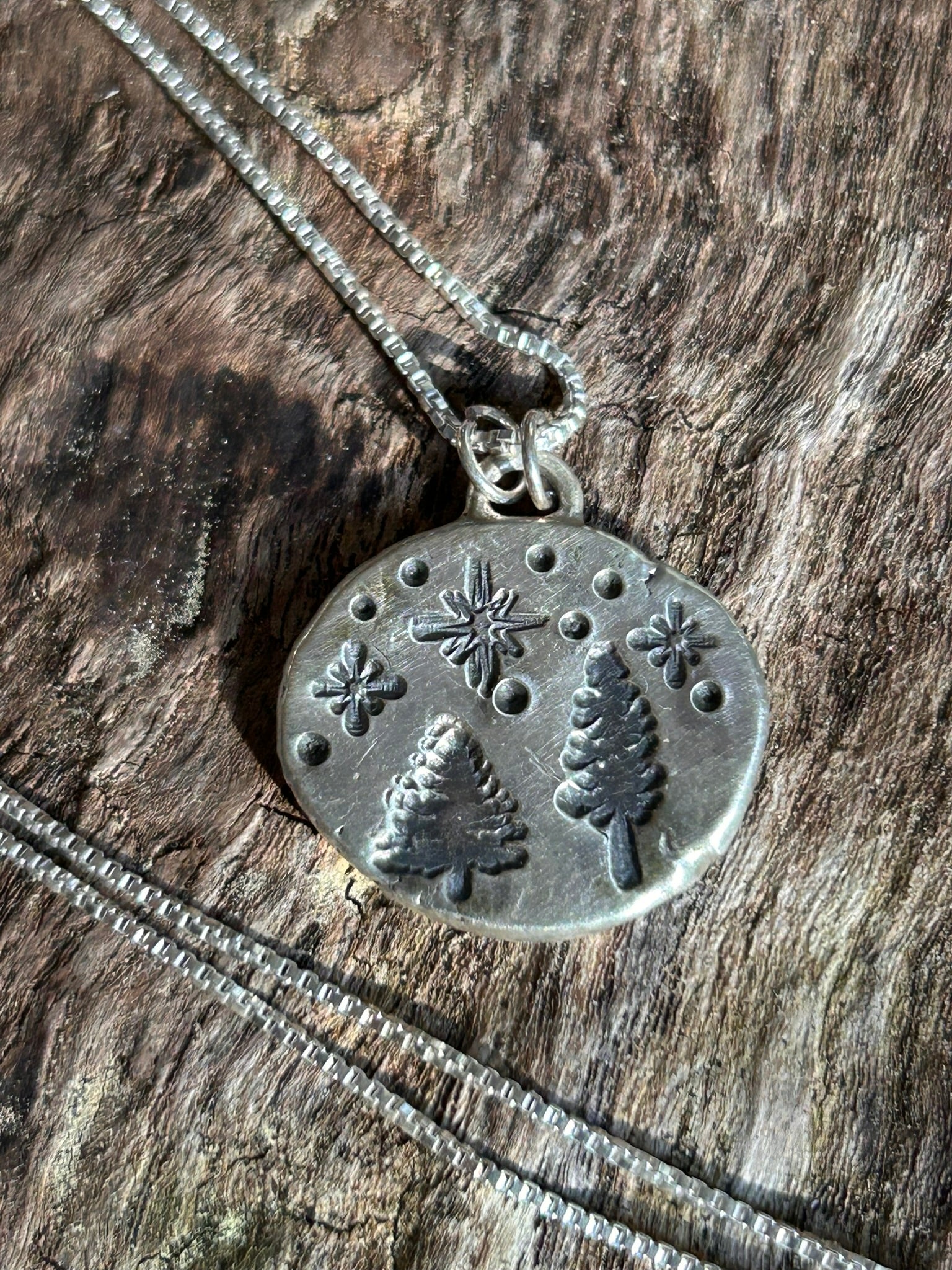 Recycled Sterling Silver Charms w/ 20" Chain