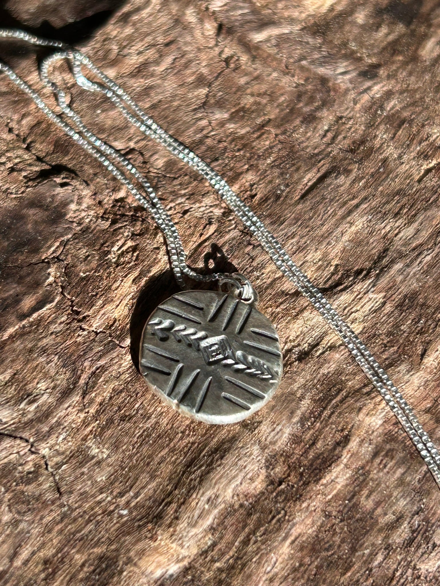 Recycled Sterling Silver Charms w/ 20" Chain