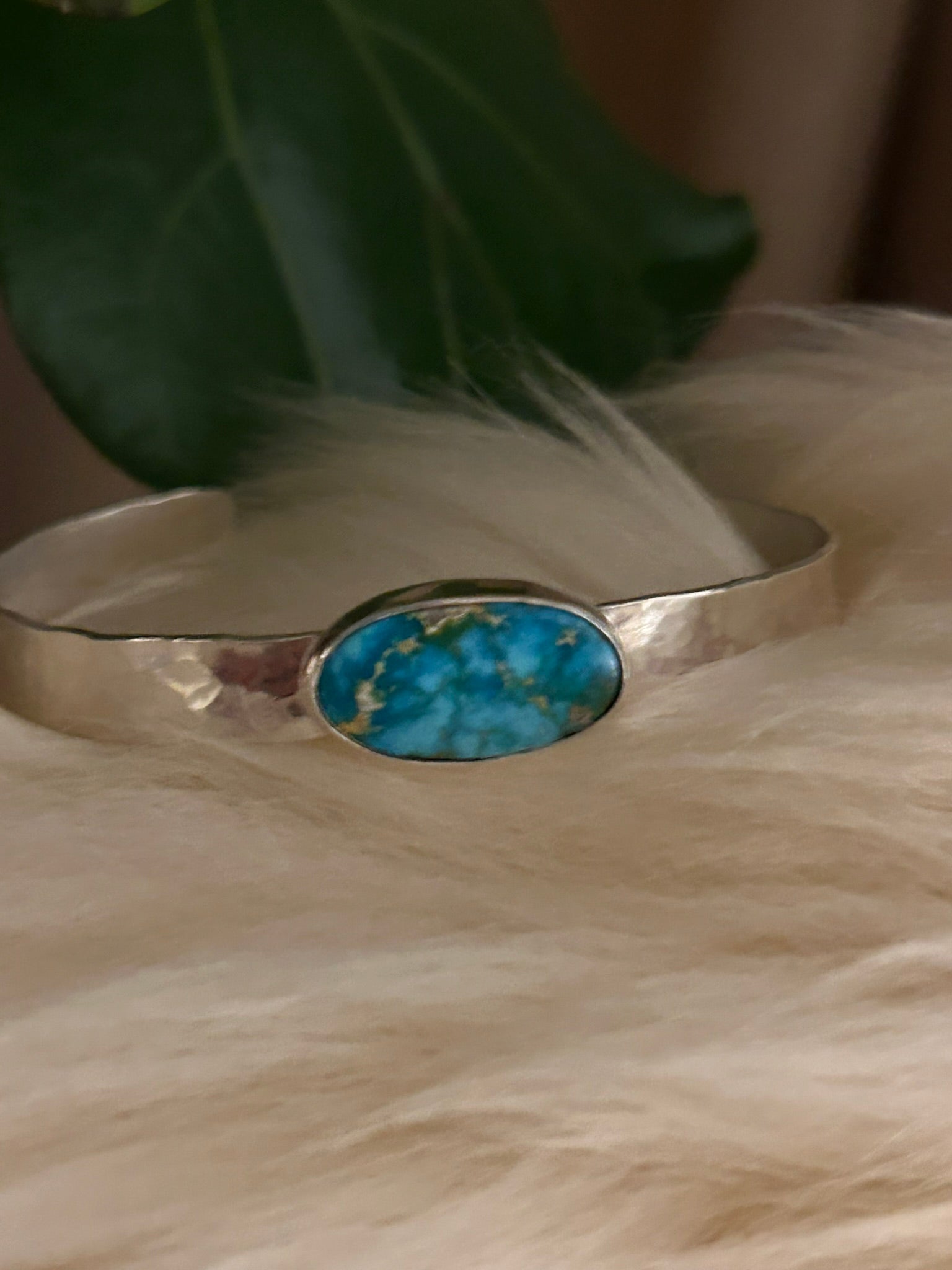 Stone Cuff (Sierra Bella Turquoise)
