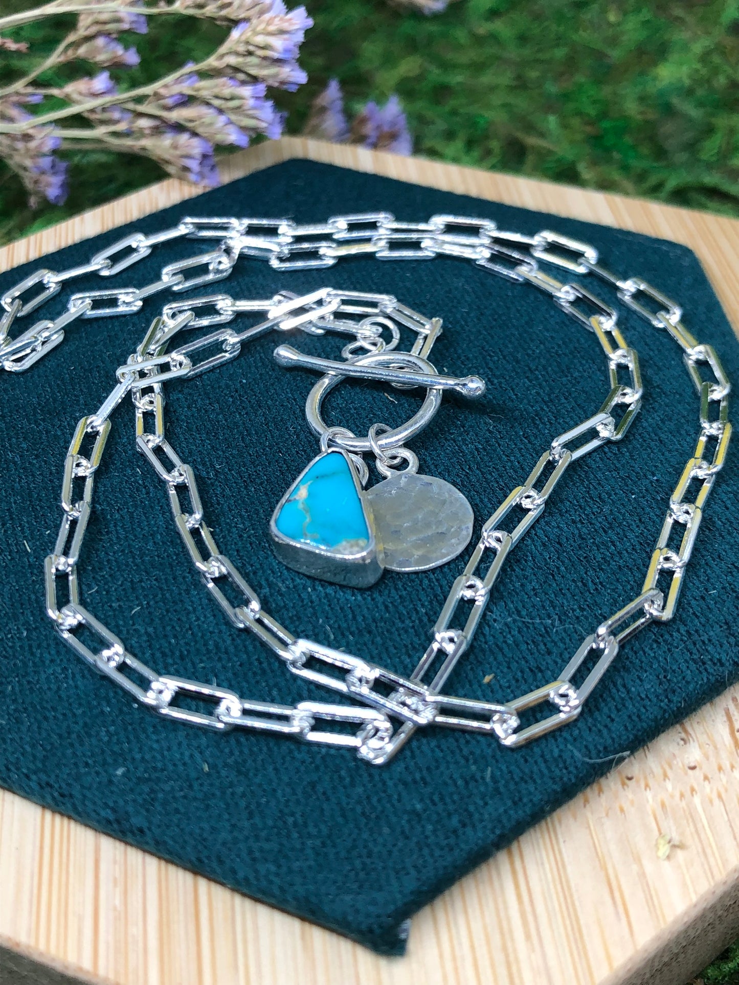 Island Lane Necklace (Hubei Turquoise)